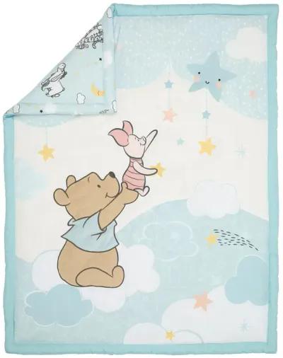 Bedtime Originals Starlight Pooh 3-Piece Crib Bedding Set - Blue, Animals