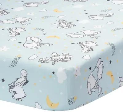 Bedtime Originals Starlight Pooh 3-Piece Crib Bedding Set - Blue, Animals