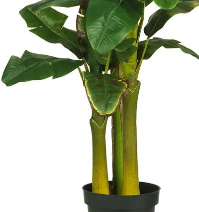 Nearly Natural 6-ft Triple Stalk Banana Tree