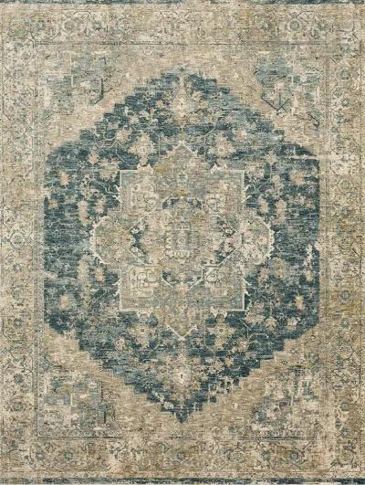 Marash Ezine Blue 5' X 7' 6" Rug