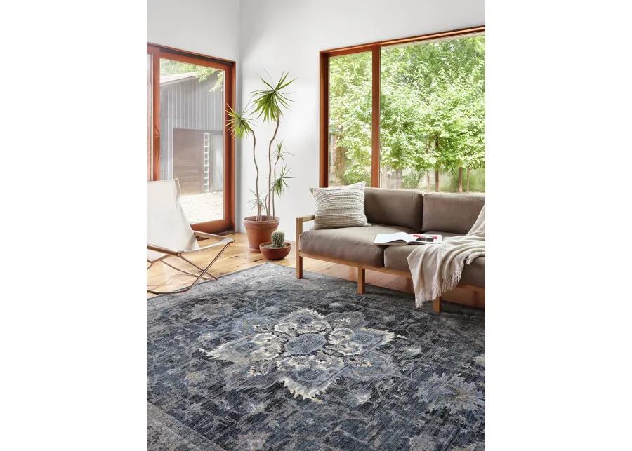 Samra SAM01 Denim/Grey 7'10" x 10' Rug