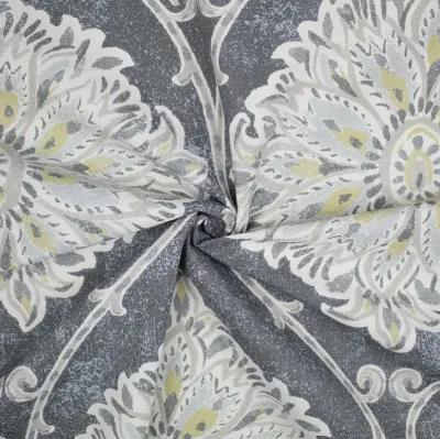 6ix Tailors Fine Linens Bellamy Gray Coverlet Set