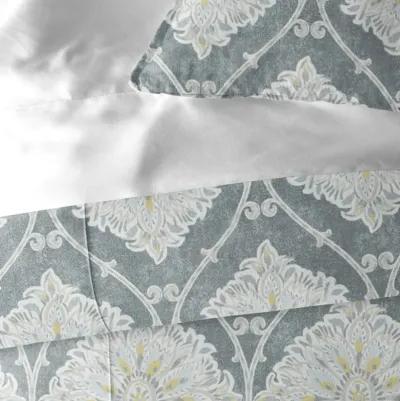 6ix Tailors Fine Linens Bellamy Gray Coverlet Set