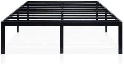 Hivvago King size 16-inch High Heavy Duty Metal Platform Bed Frame