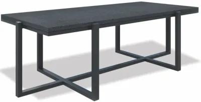 Rectangle Coffee Table, Slate Finish with Granite Top