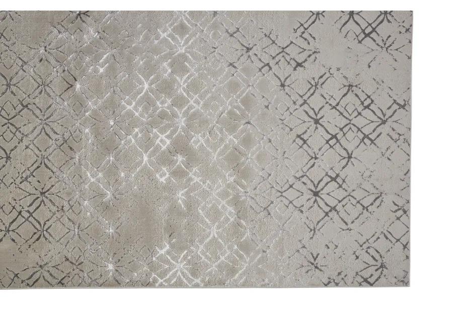 Micah 3047F Silver/Gray/White 6'7" x 9'6" Rug