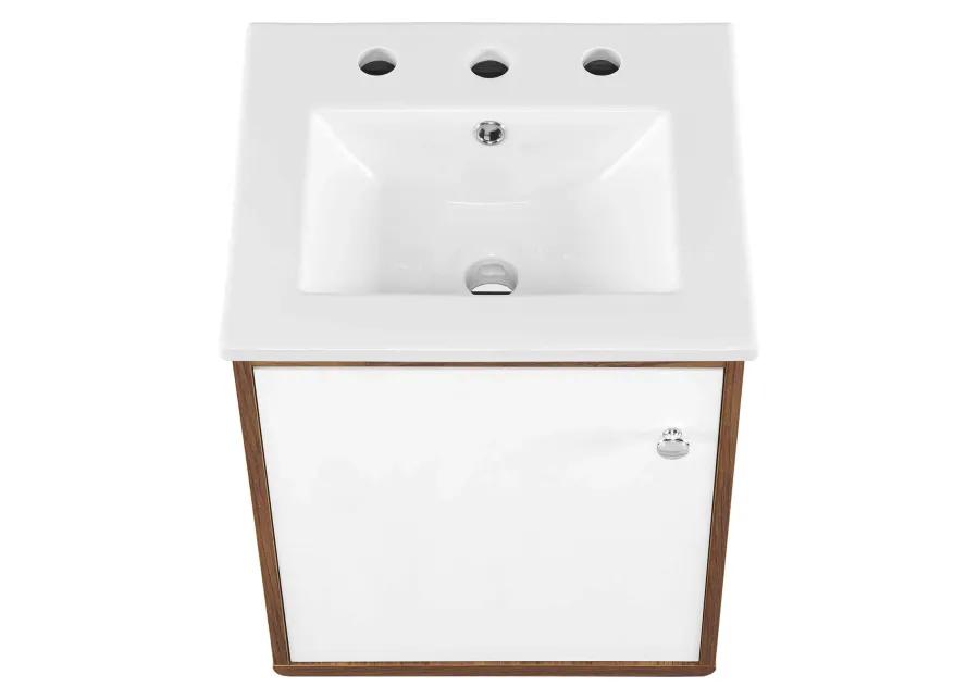 Transmit 18" Wall-Mount Bathroom Vanity