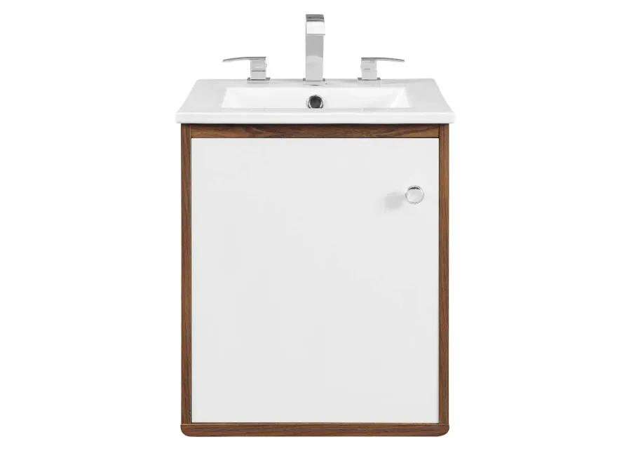 Transmit 18" Wall-Mount Bathroom Vanity