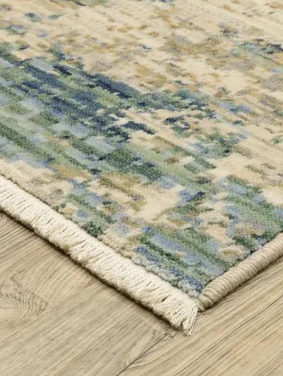 Soleri 6'7" x 9'6" Beige Rug