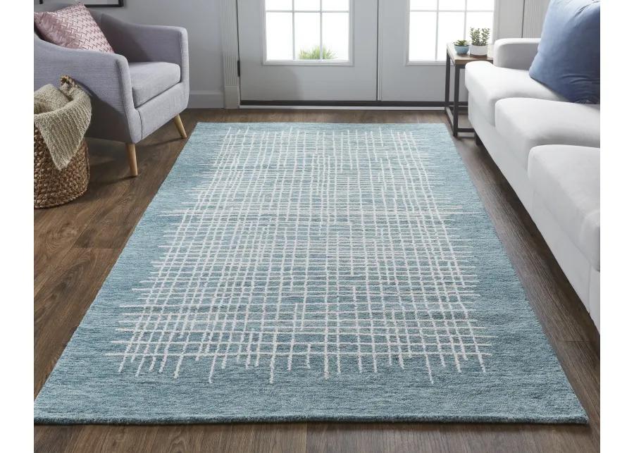 Maddox 8630F Blue/Green/Ivory 2' x 3' Rug