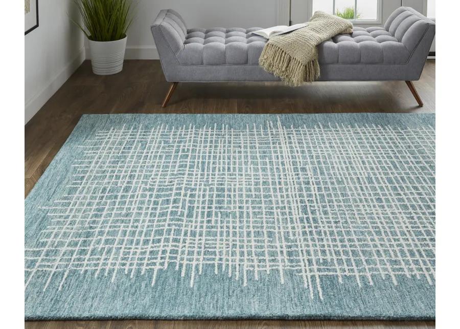 Maddox 8630F Blue/Green/Ivory 2' x 3' Rug