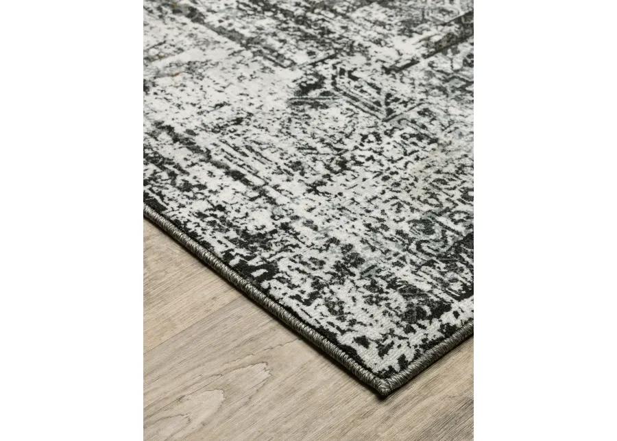 Gemini 7'10" x 10'10" Char Rug