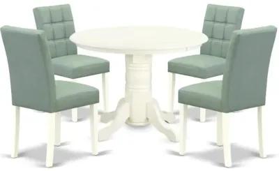 5 Piece Dinner Table Set contain A Modern Dining Table