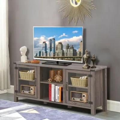 Hivvago TV Stand Entertainment Center for TVs up to 65 Inch with Storage Cabinets