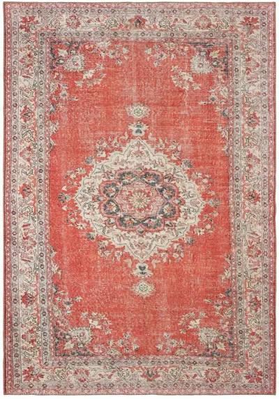 Sofia 5'3" x 7'6" Red Rug