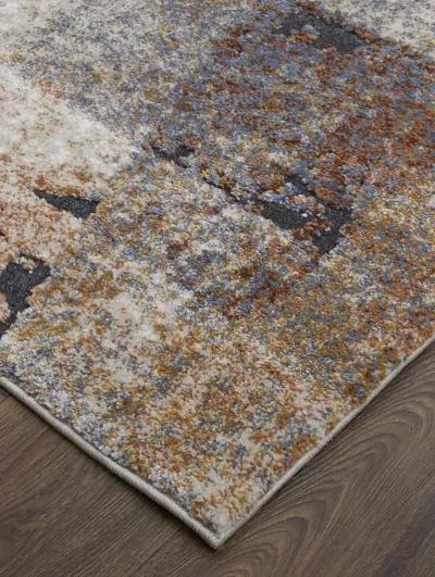 Gilmore 39MKF 10' x 14' Blue/Ivory/Taupe Rug