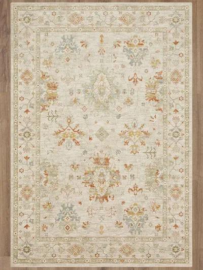 Adalia Tunceli Cream 5' X 7' 6" Rug