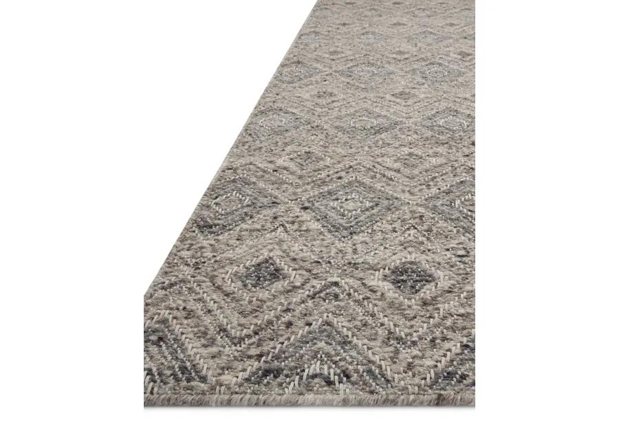 Raven RAV-02 Taupe / Gray 9''3" x 13' Rug by