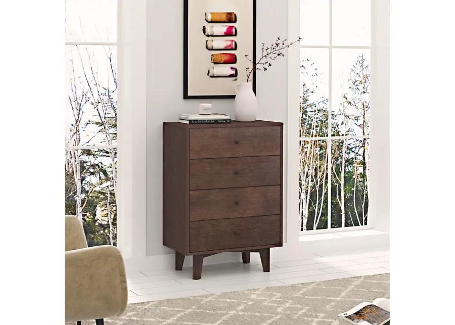 Solid Wood spray-painted drawer dresser bar, buffet tableware cabinet lockers buffet server console table lockers, retro round handle, applicable to the dining room, living room, kitchen corridor auburn