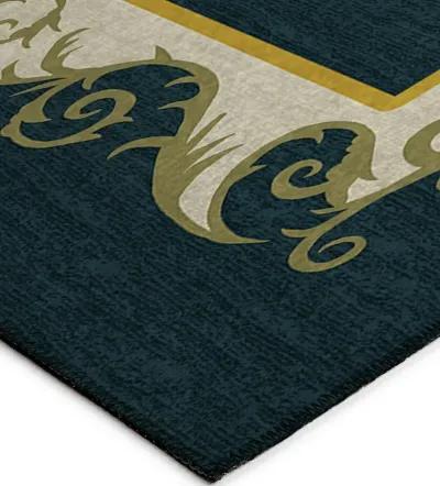 Kendall KE4 Black 5' x 7'6" Rug