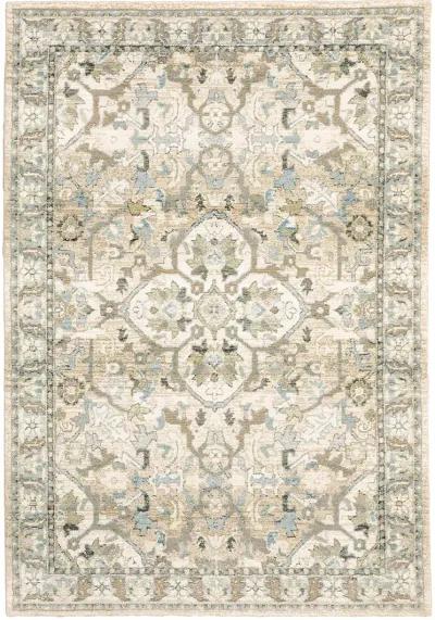 Andorra 1'10" x 3'2" Beige Rug