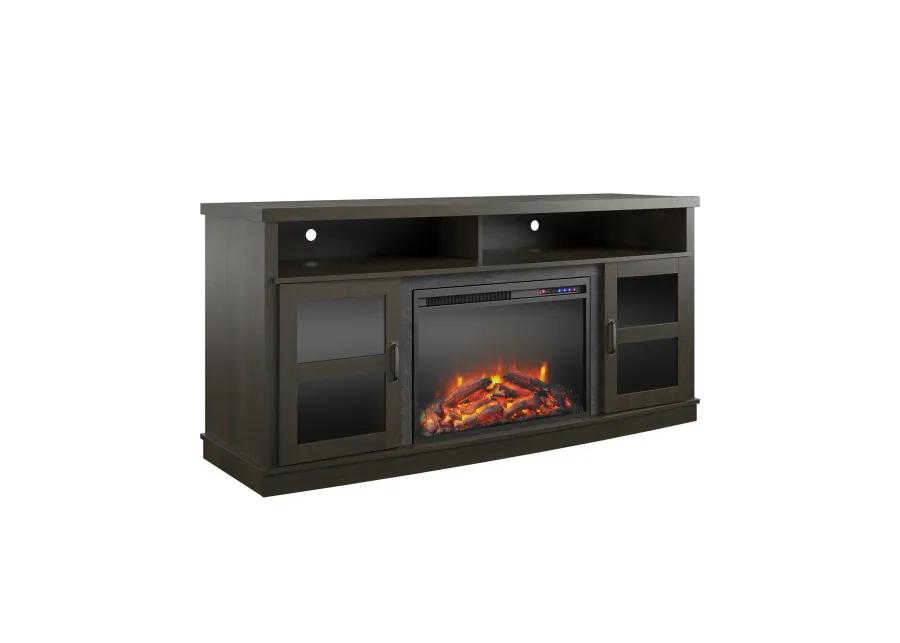 Ayden Park Fireplace Space Heater TV Stand for TVs up to 65"