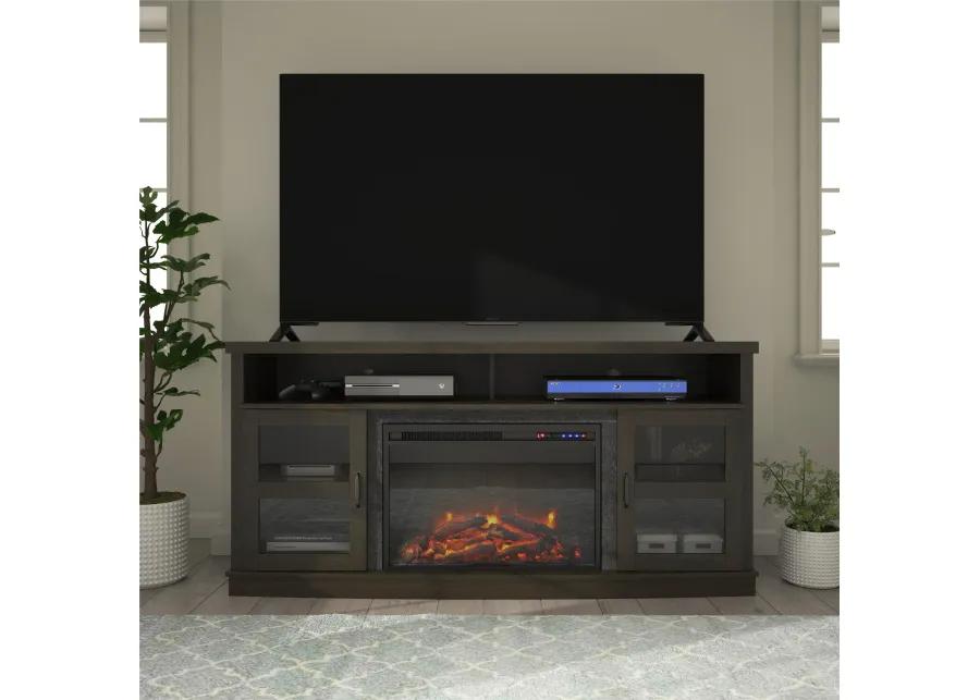 Ayden Park Fireplace Space Heater TV Stand for TVs up to 65"