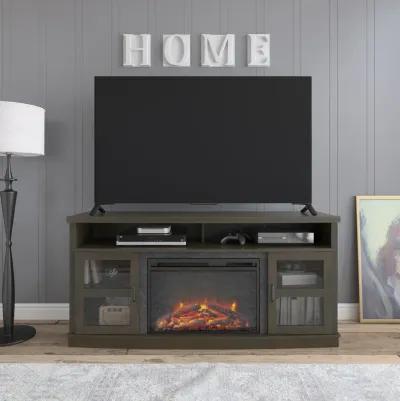 Ayden Park Fireplace Space Heater TV Stand for TVs up to 65"