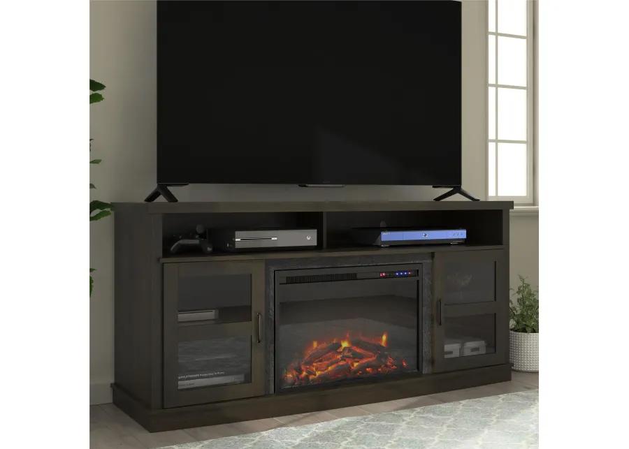 Ayden Park Fireplace Space Heater TV Stand for TVs up to 65"