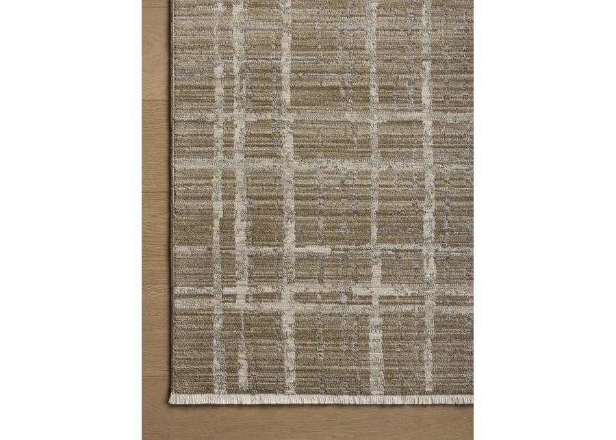 Wade WAE-05 Brown / Stone 2''6" x 10''0" Rug by Loloi II