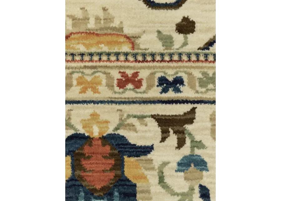 Francesca 2'3" x 7'6" Ivory Rug