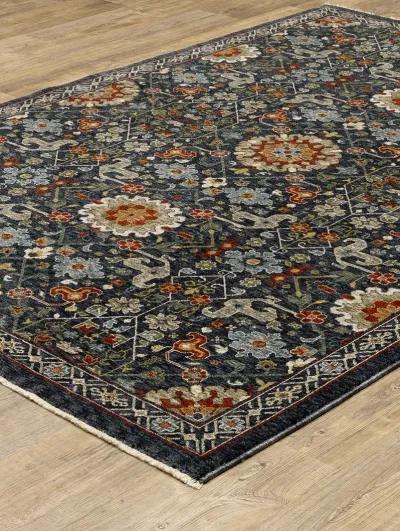 Aberdeen 6'7" x 9'6" Blue Rug