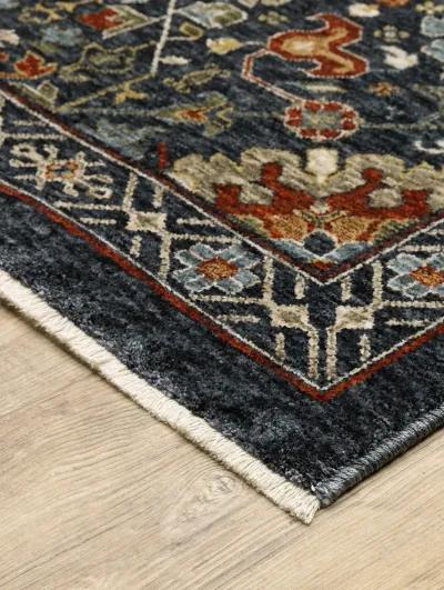 Aberdeen 6'7" x 9'6" Blue Rug