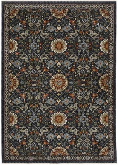 Aberdeen 6'7" x 9'6" Blue Rug