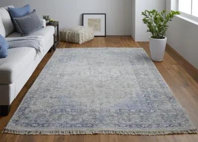 Caldwell 8108F Gray/Blue/Ivory 7'6" x 9'6" Rug