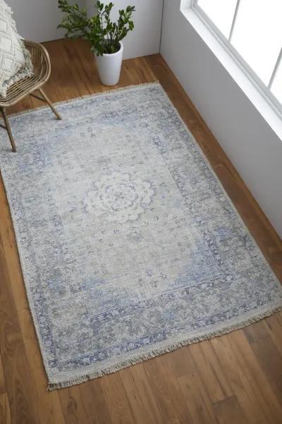 Caldwell 8108F Gray/Blue/Ivory 7'6" x 9'6" Rug