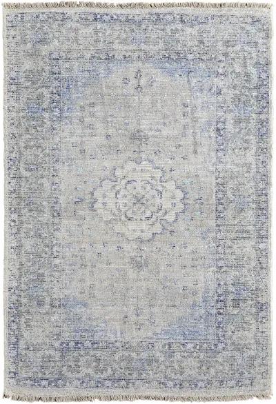 Caldwell 8108F Gray/Blue/Ivory 7'6" x 9'6" Rug