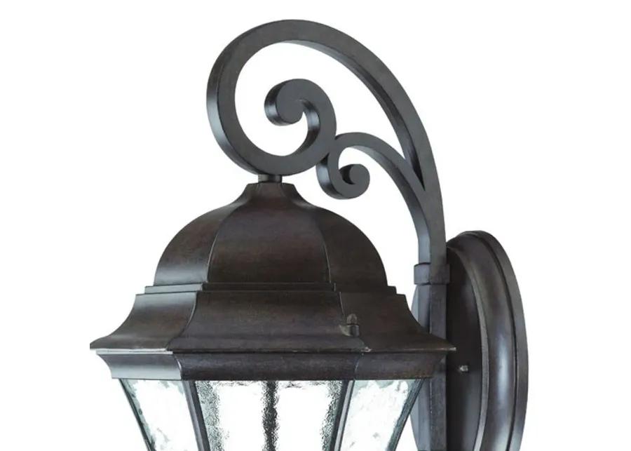 Homezia Waverly 3-Light Black Coral Wall Light