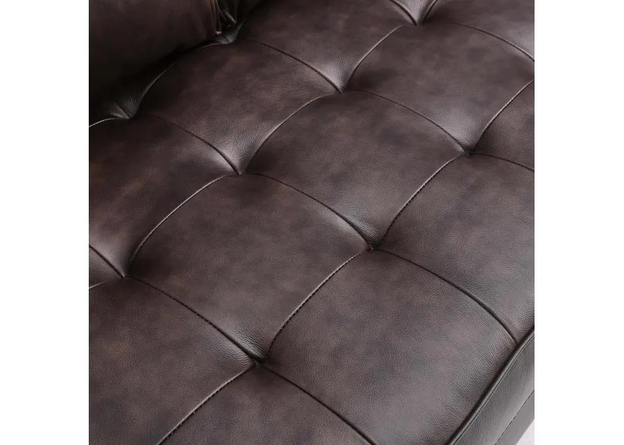 Valour Leather Loveseat