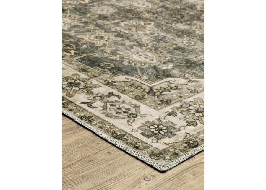 Malibu 3'6" x 5'6" Blue Rug