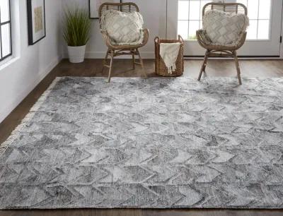 Beckett 0813F Gray/Silver/Taupe 8' x 10' Rug