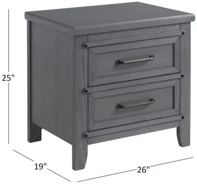 Soho Baby Ellison Nightstand Ash Gray