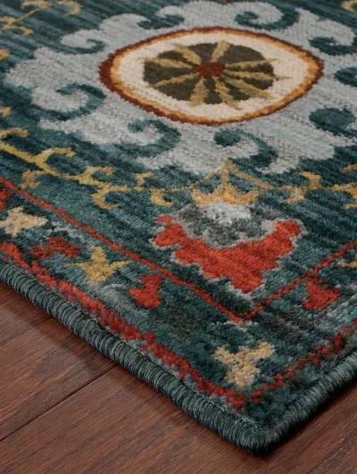 Sedona 3'10" x 5'5" Blue Rug