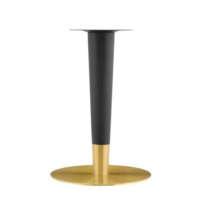 Modway - Zinque 42" Oval Artificial Marble Dining Table Gold Black