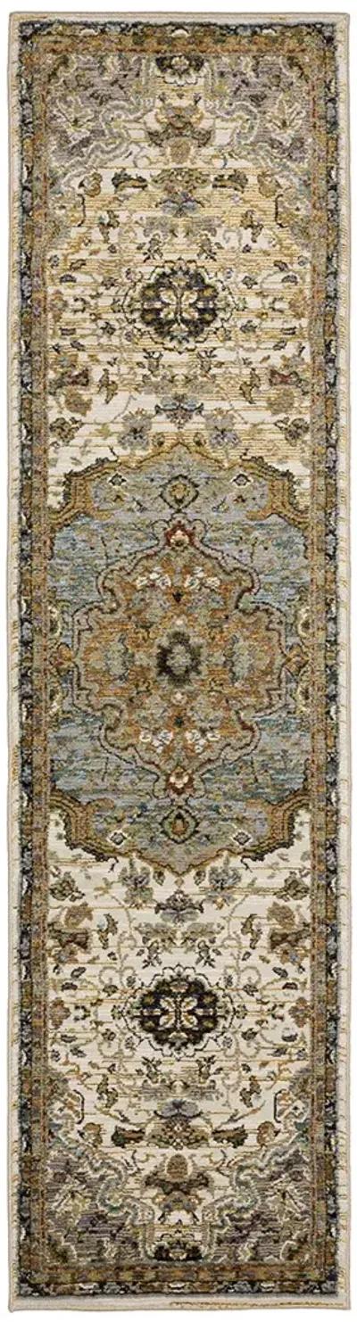 Andorra 8'6" x 11'7" Ivory Rug