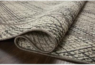 Rainier RAI10 Ivory/Charcoal 7'10" x 10'10" Rug