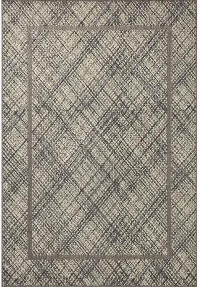 Rainier RAI10 Ivory/Charcoal 7'10" x 10'10" Rug