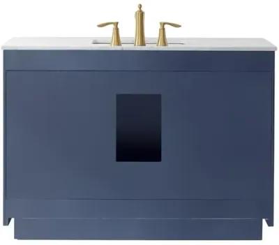 Altair 48 Single Bathroom Vanity Set in Royal Blue without Mirror