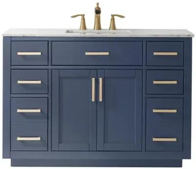 Altair 48 Single Bathroom Vanity Set in Royal Blue without Mirror