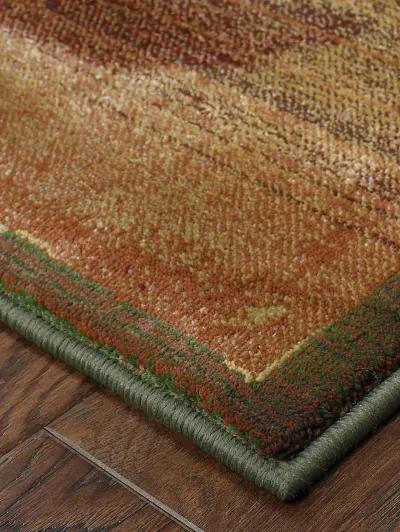 Kharma II 2'6" x 9'1" Gold Rug